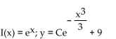 <strong>Find the integrating factor I(x) for each equation, and then find the general solution. </strong> A) B) C) D)