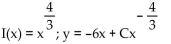 <strong>Find the integrating factor I(x) for each equation, and then find the general solution. </strong> A) B) C) D)