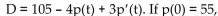 <strong>Solve the problem. The supply S and demand D for a certain commodity satisfy the equations ) and find the equilibrium price p at time t and the long-range equilibrium price.</strong> A) B) C) D)