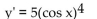 <strong>Find the derivative. </strong> A) B) C) D)