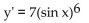 <strong>Find the derivative. </strong> A) B) C) D)