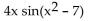 <strong>Find the derivative. </strong> A) B) C) D)