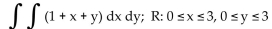 <strong>Provide an appropriate response. Find the double integral over the rectangular region R with the given boundaries. </strong> A) 18 B) 36 C) 10 D) 27