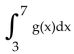 <strong>Set up a definite integral that represents the shaded area. </strong> A) B) C) D)