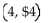 <strong>Find the equilibrium point. </strong> A) B) C) D)