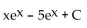 <strong>Evaluate using integration by parts. </strong> A) B) C) D)