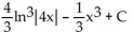 <strong>Evaluate using integration by parts. </strong> A) B) C) D)