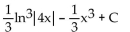 <strong>Evaluate using integration by parts. </strong> A) B) C) D)
