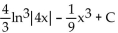 <strong>Evaluate using integration by parts. </strong> A) B) C) D)