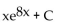 <strong>Evaluate using integration by parts. </strong> A) B) C) D)