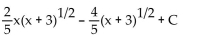 <strong>Evaluate using integration by parts. </strong> A) B) C) D)