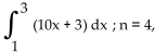 <strong>Use the Trapezoidal Rule to approximate the integral using the indicated value of n. , Write answer as a whole number or reduced fraction.</strong> A) 92 B) 46 C) D) 23