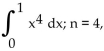 <strong>Use Simpson's rule to approximate the integral using the indicated value of n (so there are 2n subintervals). Round to two decimal places.</strong> A) 0.30 B) 0.24 C) 0.20 D) 0.34