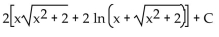 <strong>Find the indefinite integral using a table of integration formulas. </strong> A) B) C) D)