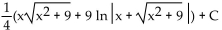 <strong>Find the indefinite integral using a table of integration formulas. </strong> A) B) C) D)