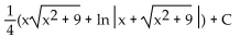<strong>Find the indefinite integral using a table of integration formulas. </strong> A) B) C) D)