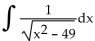 <strong>Find the indefinite integral using a table of integration formulas. </strong> A) B) C) D)