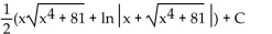 <strong>Find the indefinite integral using a table of integration formulas. </strong> A) B) C) D)