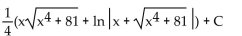 <strong>Find the indefinite integral using a table of integration formulas. </strong> A) B) C) D)