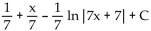 <strong>Find the indefinite integral using a table of integration formulas. </strong> A) B) C) D)