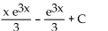 <strong>Provide an appropriate response. Use the integral table to find </strong> A) B) C) D)