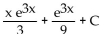 <strong>Provide an appropriate response. Use the integral table to find </strong> A) B) C) D)