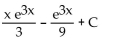 <strong>Provide an appropriate response. Use the integral table to find </strong> A) B) C) D)