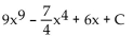 <strong>Find the integral. </strong> A) B) C) D)