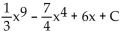 <strong>Find the integral. </strong> A) B) C) D)