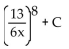 <strong>Find the integral. </strong> A) B) C) D)