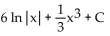 <strong>Find the integral. </strong> A) B) C) D)