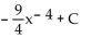 <strong>Find the integral. .</strong> A) B) C) D)