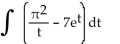 <strong>Find the integral. </strong> A) B) C) D)