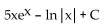 <strong>Find the integral. </strong> A) B) C) D)