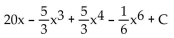 <strong>Find the integral. </strong> A) B) C) D)