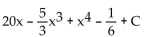 <strong>Find the integral. </strong> A) B) C) D)