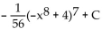 <strong>Find the integral. </strong> A) B) C) D)