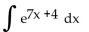 <strong>Find the integral. </strong> A) B) C) D)