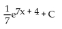 <strong>Find the integral. </strong> A) B) C) D)