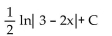 <strong>Find the integral. </strong> A) B) C) D)