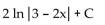 <strong>Find the integral. </strong> A) B) C) D)