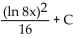 <strong>Find the integral. </strong> A) B) C) D)
