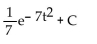 <strong>Find the integral. </strong> A) B) C) D)