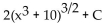 <strong>Find the integral. </strong> A) B) C) D)