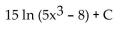 <strong>Find the integral. </strong> A) B) C) D)