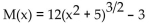 <strong>Solve the problem. The rate of expenditure for maintenance of a particular machine is given by where x is time measured in years. Total maintenance costs through the second year are $105. Find the total maintenance Function.</strong> A) B) C) D)