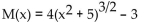 <strong>Solve the problem. The rate of expenditure for maintenance of a particular machine is given by where x is time measured in years. Total maintenance costs through the second year are $105. Find the total maintenance Function.</strong> A) B) C) D)