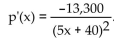 <strong>Solve the problem. The marginal price for a weekly demand of x bottles of cough medicine in a drug store is given by . Find the price-demand equation if the weekly demand is 125 when the price of a bottle of cough medicine is $4. What is the weekly demand (to the nearest bottle) when the price is $3?</strong> A) B) C) D)