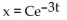 <strong>Provide an appropriate response. Find the general solution for the differential equation </strong> A) B) C) D)