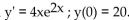 <strong>Provide an appropriate response. Find the particular solution for the differential equation </strong> A) B) C) D)